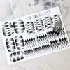 IBDI Geometric nail Decals/Sliders for manicure or pedicure, Decal for nails, Slider for manicures and pedicures, Nail art view 1