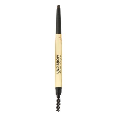 Winky Lux Uni-Brow Eyebrow Pencil, Dual-Ended with Spoolie, Waterproof Brow Definer with Ultra-Fine Tip, Universal Shade for Natural Looking Brows (Brown, Blonde, Taupe)