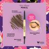 Winky Lux Uni-Brow Eyebrow Pencil, Dual-Ended with Spoolie, Waterproof Brow Definer with Ultra-Fine Tip, Universal Shade for Natural Looking Brows (Brown, Blonde, Taupe) view 3