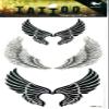 PP TATTOO 1 Sheet Black Wings fly Stickers Tattoos Waterproof Tattoo Sexy Fake Body Arm Art Sticker Fake Tattoo Stickers Removable view 1