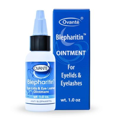 OVANTE Blepharitin - Blepharitis Serum for EyeLids and Eyelashes Prone to Blepharitis, Ocular Rosacea, Demodex 1 OZ
