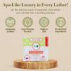 360Feel Berry Sage Soap - Made in USA - Castile Handmade, All-Natural, Cold Processed - Infused with Berry Sage for Refreshing Cleanse, Gentle Moisturizing Care, and Rich Creamy Lather - 5 oz view 3