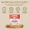 360Feel Cherry Almond Soap - Made in the USA - Castile Handmade, All Natural, Cold Processed - Infused with Refreshing Cherry Almond Essential Oil for Soothing Scent - Rich, Creamy Lather - 5oz view 3