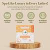 360Feel Oatmeal Milk and Honey Bar Soap - Made in the USA - Castile Handmade, All Natural Cold Processed - Infused with Oatmeal Milk and Honey - SLS-Free - Moisturizing Lather - (5oz) view 3