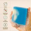 360 Feel Fresh Bar Soap Set - Made in the USA - Castile Handmade All Natural Cold Processed - Infused 4 Refreshing Scents Aloe Vera, Cotton Blossom, Spring Scrub, & Cool Water - (5oz, 4-Pack) view 3