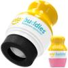 Solar Buddies Sunscreen Applicator - Single Pink - Refillable Roll on Sponge Sunscreen, Suncream & Lotion Applicator For Kids, Adults & Families - Holds 3.4fl oz, Perfect Size for Travel view 1