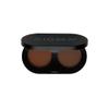 Sigma Beauty Color + Shape Brow Powder Duo - Eye Brow Palette for Natural, Defined Brows - Dark and Light Brow Powder to Tint and Highlight - Vegan, Paraban Free, Sulfate Free - Dark view 1