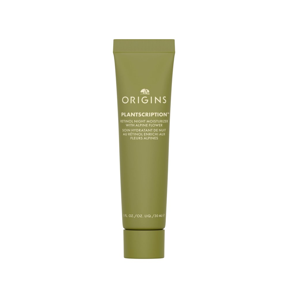 Origins Plantscription Retinol Night Moisturizer | Visibly Diminishes Lines, Pores & Uneven Skin Tone | With Peptide & Retinol, 1 Fl Oz