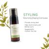 Insight Clean Beauty Styling Volumizing Shaping Eco Mousse With Karkade Extract, Vegan, 5.07 fl oz view 3