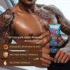 Tattoo Safe Tanning Bed Lotion - Indoor Dark Tanning Accelerator with Fade Protection | Tattoo Color Enhancer & Hydrating Skin Formula | 6.76 Fl Oz view 3
