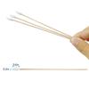 400pcs Precision Cotton Swabs with 6'' Long Sticks for Gun Cleaning, Makeup or Pets view 2