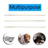 400pcs Precision Cotton Swabs with 6'' Long Sticks for Gun Cleaning, Makeup or Pets view 4
