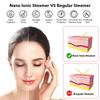 Portable Facial Steamer Nano Face Steamer Warm Mist Home Skin Spa Steamers for Sinuses Acne Pores Cleanse Blackhead Remover Kit Mask Brush view 2