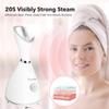 Portable Facial Steamer Nano Face Steamer Warm Mist Home Skin Spa Steamers for Sinuses Acne Pores Cleanse Blackhead Remover Kit Mask Brush view 4