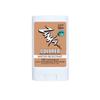 Zinka Sunscreen SPF 30 All Natural Vegan Mineral Light Beige Colored Face Stick view 1