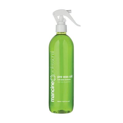 Mancine Pre-Wax Oil, Aloe Vera & Jasmine w/Trigger Spray, 16.8 oz