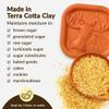 JBK Pottery Terracotta Granules Saver  Minimize Hardening & Clumping, Durable Clay Disc, Airtight Keeper for Freshness, Ideal for Baking & Storaging Dry Ingredients, Lighthouse Design (Pack of 2) view 3