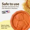 JBK Pottery Terracotta Granules Saver  Minimize Hardening & Clumping, Durable Clay Disc, Airtight Keeper for Freshness, Ideal for Baking & Storaging Dry Ingredients, Lighthouse Design (Pack of 2) view 4