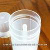 6 ct. Deodorant Twist-up Empty Containers (Natural) - for lotion bar, heel balm etc. (2 oz.) - Empty Deodorant Tubes (Clear) view 4