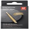 ZWILLING Tweezer Slanted (plucking eyebrows, removing splinters, hand finished, roughened tips, hypoallergenic), Premium, Gold, 3.5 inch view 4
