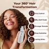 HerStyler Castor Oil Hair Serum for Hair Growth - Hair Shine Serum with Vitamin E - Hair Growth Serum - Hair Serum Heat Protectant - Vitamin E for Silky Hair - 2 Fl Oz (1 Pack) view 2