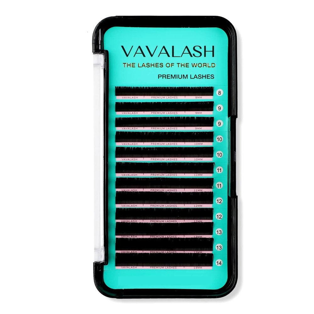 Eyelash Extensions 0.05 DD Curl 9mm Lash Extensions Supplies Individual Lashes Premium Silk Volume & Classic Lash Soft Matte Dark Professional Eyelashes Extension (0.05-DD-9mm)
