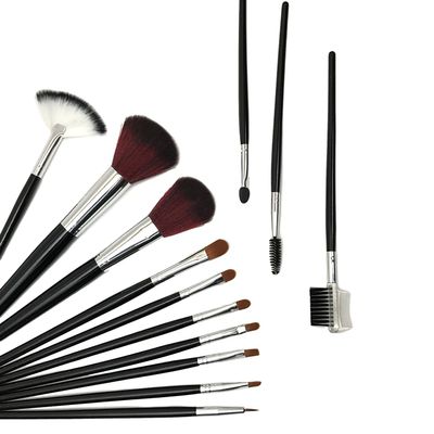 Premium Quality Full face Makeup Brushes Pro series (13 Piece Set With Travel Case)