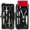 3 Swords Germany - brand quality 7 piece manicure pedicure grooming kit set for professional finger & toe nail care scissors clipper fashion leather case in gift box, Made by 3 Swords Germany (6288) view 1
