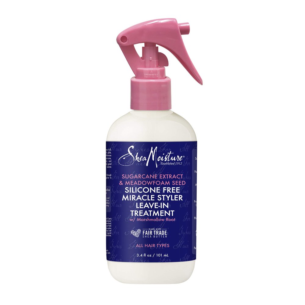 SheaMoisture Silicone Free Miracle Styler Leave-In Hair Treatment Trvl, 3.4 Fl Oz