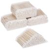 800 Count Precision Tips Cotton Swabs 3" Double Pointed Tip Ear Swabs with Paper Sticks Cotton Buds Cotton Tipped Applicators view 1