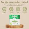 360Feel Cool Spring Scrub Soap - Made in the USA - Castile Handmade, All-Natural, Cold-Processed - Infused with Essential Oils for Gentle Exfoliation & Rich Lather - 5 oz view 3