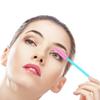 100 Pcs Silicone Mascara Wands Disposable Eyelash Brushes for Extensions Lash Applicators Makeup Tool Kit (Blue Handle/Pink Brush Head) view 3