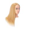 Hairingrid Mannequin Head 20"-22" 100% Human Hair Hairdresser Cosmetology Mannequin Manikin Training Head Hair and Free Clamp Holder view 2