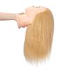 Hairingrid Mannequin Head 20"-22" 100% Human Hair Hairdresser Cosmetology Mannequin Manikin Training Head Hair and Free Clamp Holder view 4