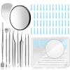 60PCS Dual Heads Blackhead Remover, Pimple Comedone Extractor, Acne Whitehead Blemish Removal Kit, Premium Stainless Steel Pimple Popper Tool kit, Risk Free for Face Skin, with Portable Box view 1