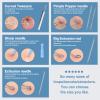 60PCS Dual Heads Blackhead Remover, Pimple Comedone Extractor, Acne Whitehead Blemish Removal Kit, Premium Stainless Steel Pimple Popper Tool kit, Risk Free for Face Skin, with Portable Box view 3