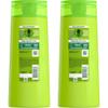 Garnier Fructis Fortifying 2-in-1 Shampoo and Conditioner for Stronger-Looking Hair with Touchable Softness, Daily Hair Care for Men and Women, Vegan, Paraben-Free 22 Fl Oz, 2 Count view 2
