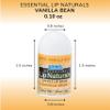 Lip Naturals | Assorted Mini Lip Balm with Sunscreen (SPF-15) | Made in USA | 12-Count Pack with Bing Cherry, Tea Tree Mint, and Vanilla Bean Flavors (0.10oz/3g Each) view 3