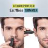ConairMan Nose Hair Trimmer for Men, For Nose, Ear, and Eyebrows, Patent 360 Bevel Blade for No Pull, No Snag Trimming Experience, Cordless Lithium-Powered Trimmer with Drawstring Bag view 3