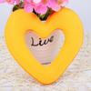 ruiycltd Easy to Use Hair Donut Heart Magic Sponge Bun Maker Hairstyle Styling DIY Tool Accessory Daily Life Party Shopping Yellow view 2