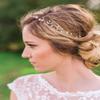 Catery Bride Wedding Headband Pearl Hair Vine Braid Headpieces Bridal Hair Accessories for Women(Sliver) view 1