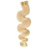 Tape in Wavy Hair Extension 20inches Long Curly Human Hair #60 Platinum Blonde Body Wave 100% Remy Hair Bonding Double Sided Tape Seamless Skin Weft Hair 20pcs/50g Glue In Hair Extensions view 2
