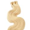 Tape in Wavy Hair Extension 20inches Long Curly Human Hair #60 Platinum Blonde Body Wave 100% Remy Hair Bonding Double Sided Tape Seamless Skin Weft Hair 20pcs/50g Glue In Hair Extensions view 4
