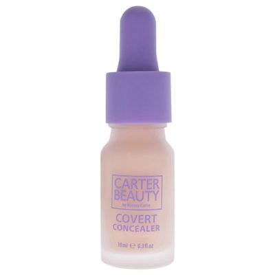 Carter Beauty By Marissa Carter Covert Brightening Concealer - Creamy- Instant Undereye Brightener and Redness Corrector - Vegan, Cruelty Free, Unscented - Meringue - 0.3 OZ