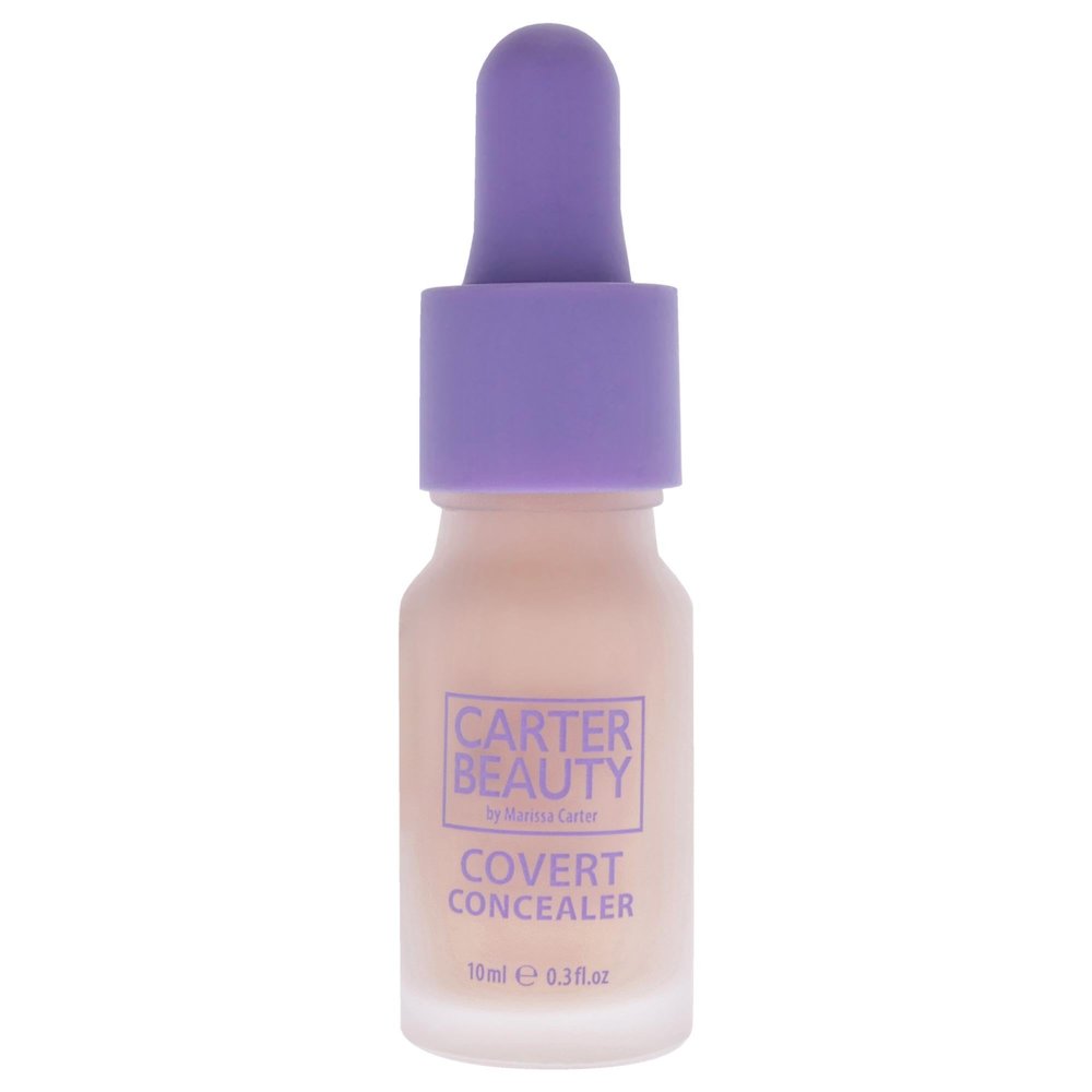 Carter Beauty By Marissa Carter Covert Brightening Concealer - Creamy- Instant Undereye Brightener and Redness Corrector - Vegan, Cruelty Free, Unscented - Meringue - 0.3 OZ