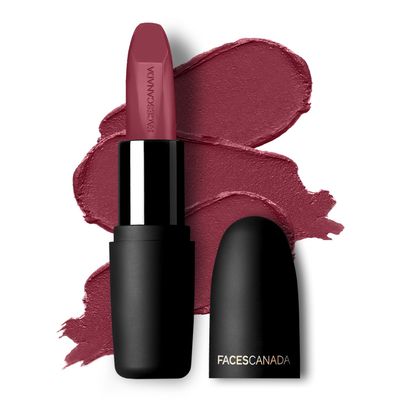 Faces Canada Weightless Matte Lipstick 4g Flamboyant Plum 12 (Maroon)