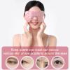 ideayard Rose Quartz Eye Mask, Cooling Eye Mask 100% All Natural Crystal Mask for Facial Puffy Eyes Reusable view 4