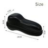 Zerone Men's Electric Shaver Travel Case, Hard EVA Carrying Bag with Zipper Closure, 7.5 x 3.1 x 2.8 inches view 3