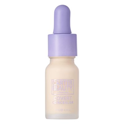 Carter Beauty By Marissa Carter Covert Brightening Concealer - Creamy - Instant Undereye Brightener and Redness Corrector - Vegan, Cruelty Free, Unscented - Marshmallow - 0.3 OZ