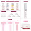 Lash Lift Kit, Professional Semi-Permanent Curling Eyelash Perm Kit Includes Eye Shields, Pads and Accessories Suitable for Salon & Home Use(Version B) view 2